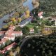 Foto aérea del Balneario de Ledesma